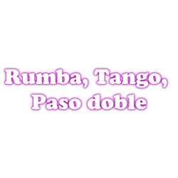 Rumba, tango, Paso doble